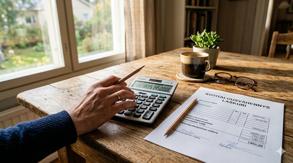 Optimoi verohyötysi kotivähennyslaskurilla